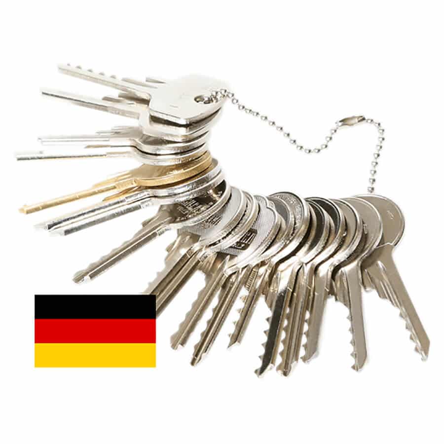 Bump Keys – Set 1 DE (Deutschland) 11 St.