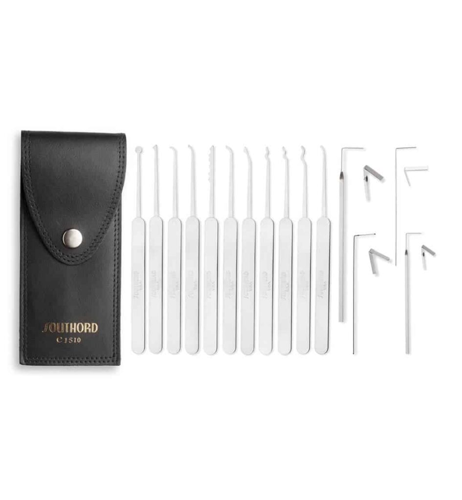 SouthOrd Slimline Lockpick Set (15 St.)