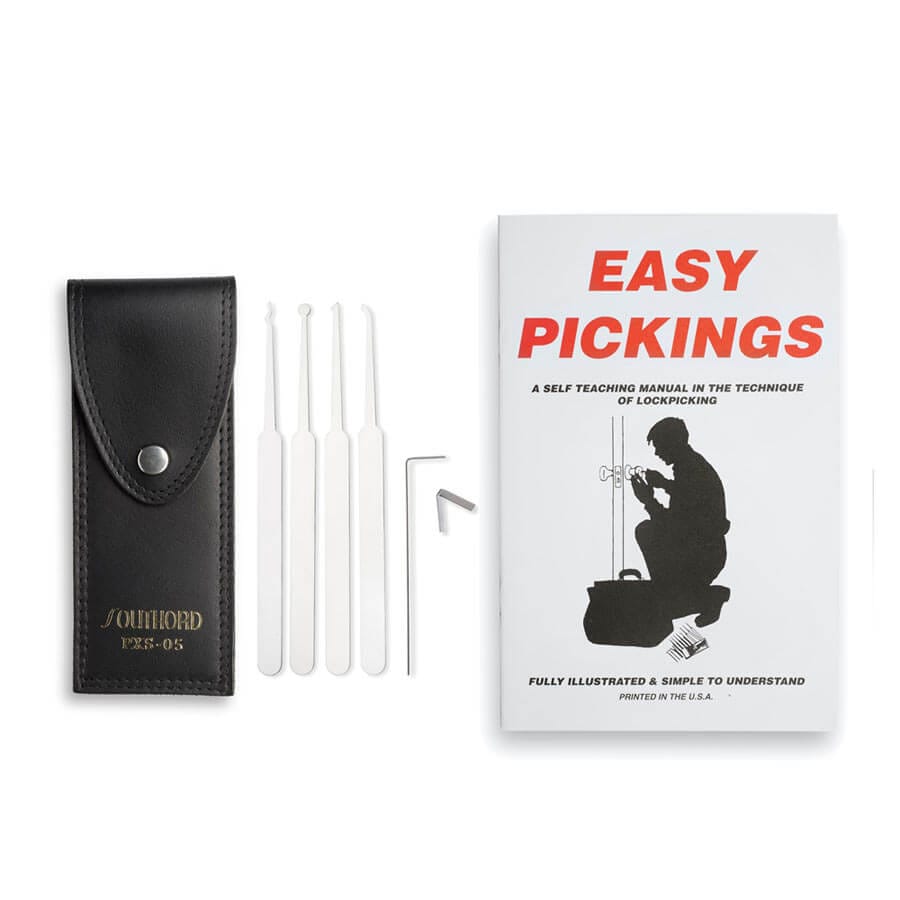 SouthOrd Lockpick Set (5 St.) mit Anleitung