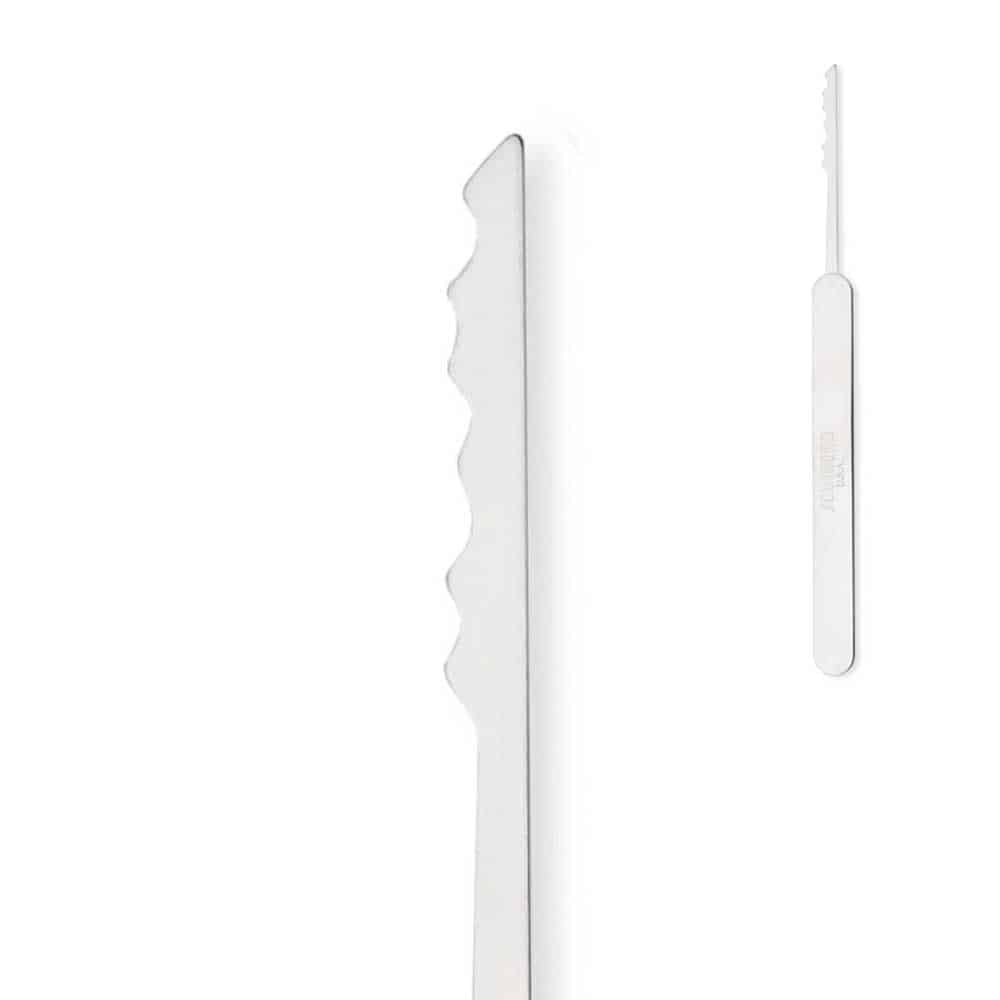 Slimline Long Rake mit Edelstahl-Handgriff