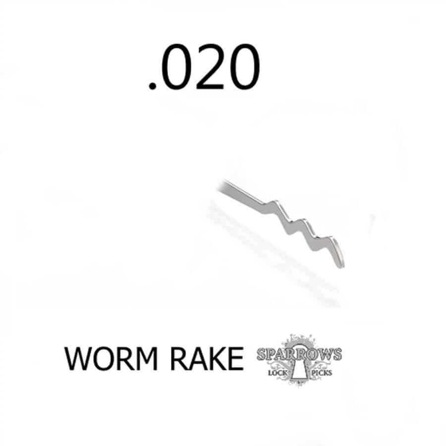 Sparrows Worm Rake .020″