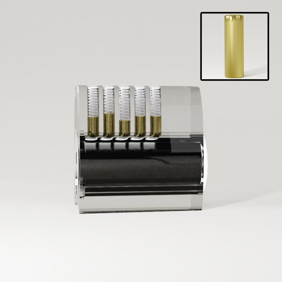 Lockpicking Transparentes Übungsschloss
