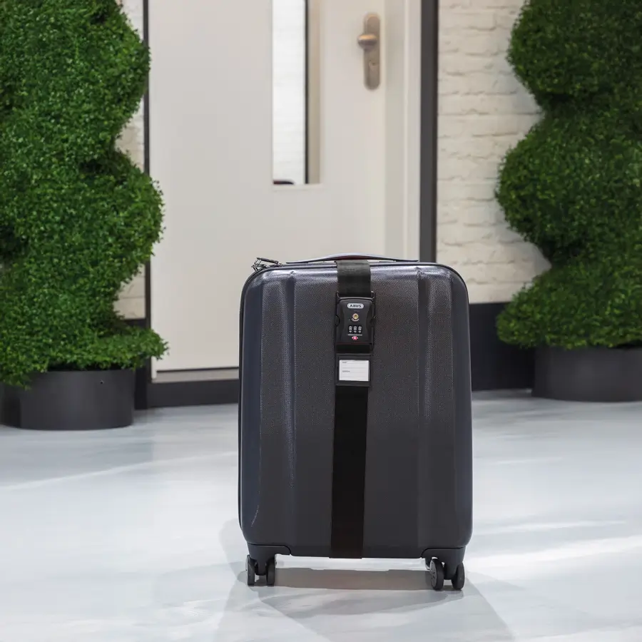 TSA slot voor bagage met riem