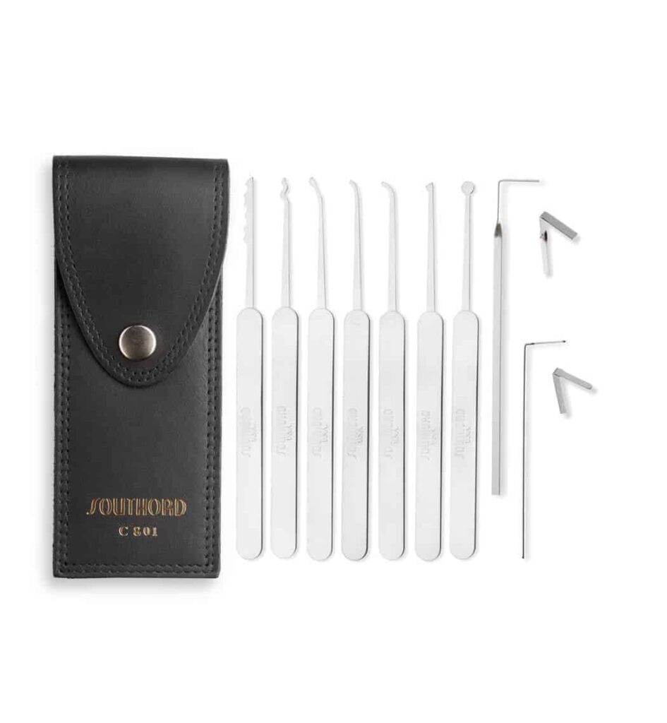 SouthOrd Slimline Lockpick Set (9 St.)