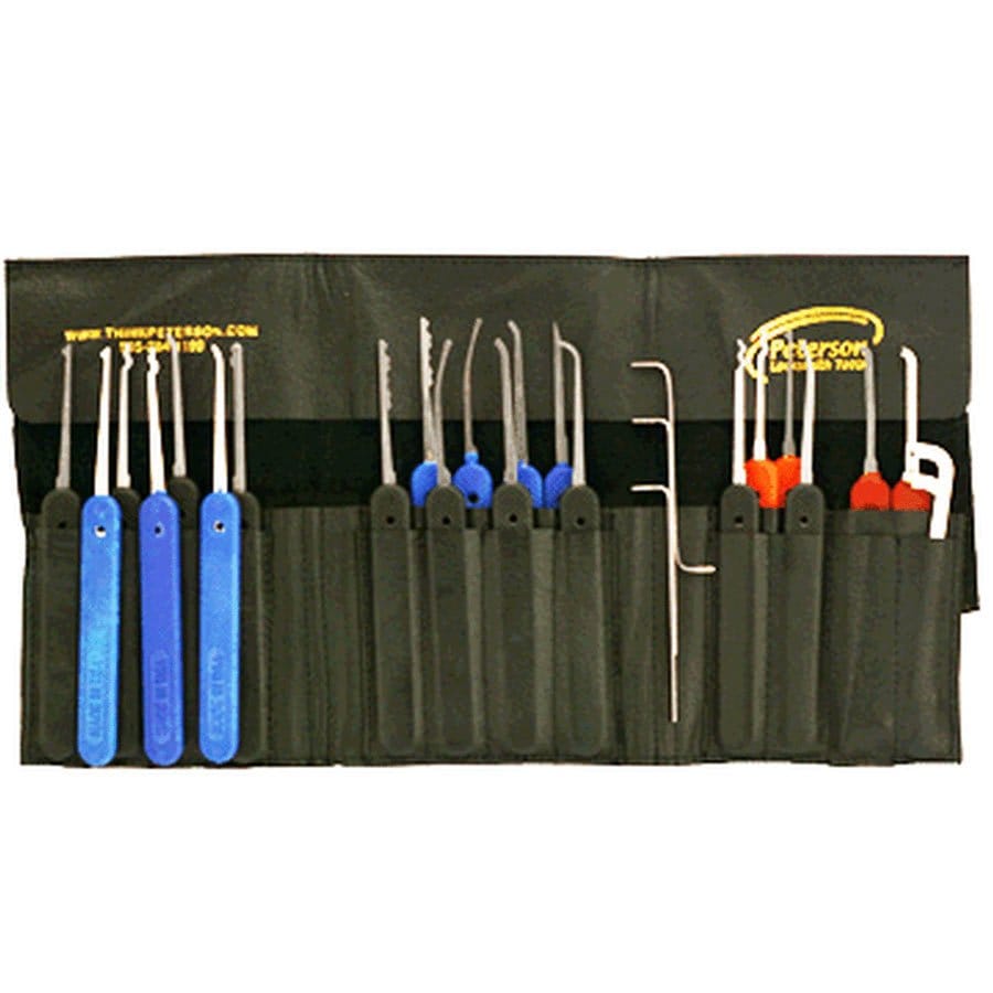 Peterson Government Steel Lockpick Set (20 St.)